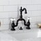 Kingston Brass Bridge Bathroom Faucet with Brass Pop-Up, Oil Rubbed Bronze KS7975PX - alternate 5
